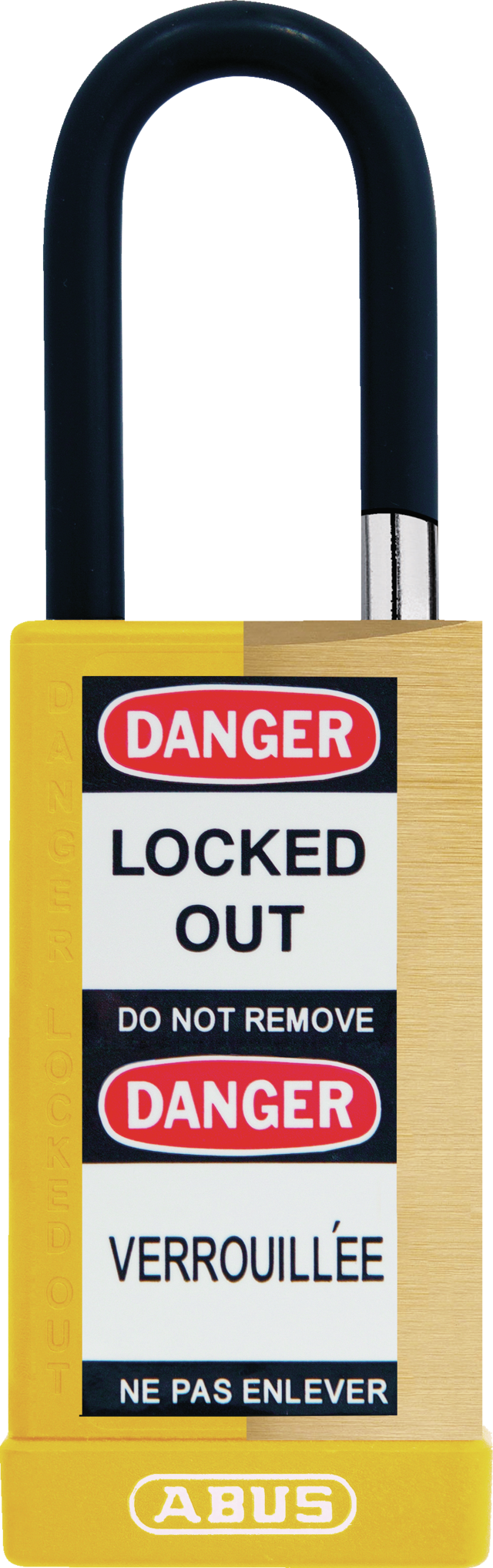 Padlock brass 74MLB/40 yellow