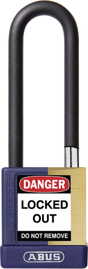 Padlock brass 74M/40HB75 KD purple 459T88