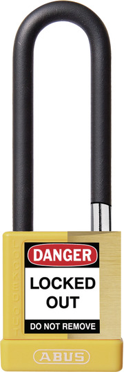 Padlock brass 74M/40HB75 KD yellow 459T82