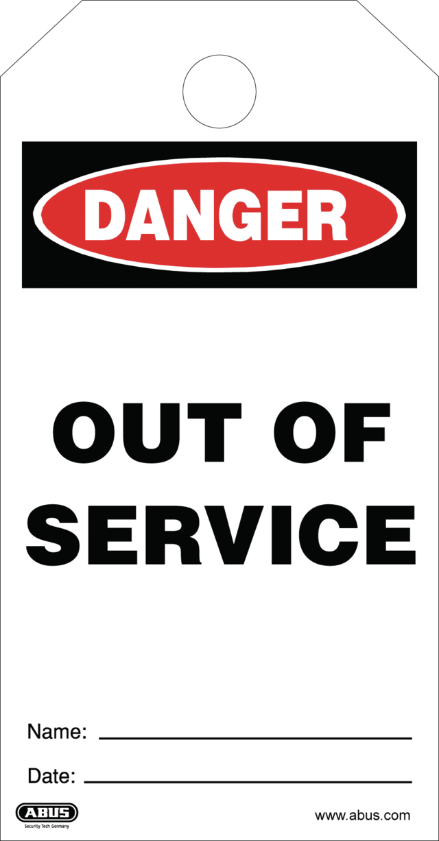 Lockout Tag T202