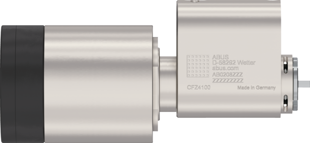 Elektronisk profilcylinder med knop CYLOX One oval set fra siden