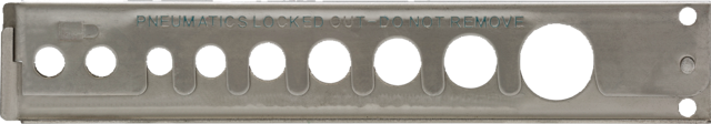 Pneumatisk låsanordning P604