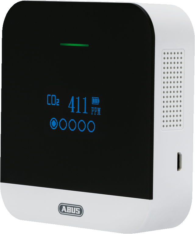 CO2-føler AirSecure CO2WM110 set fra siden
