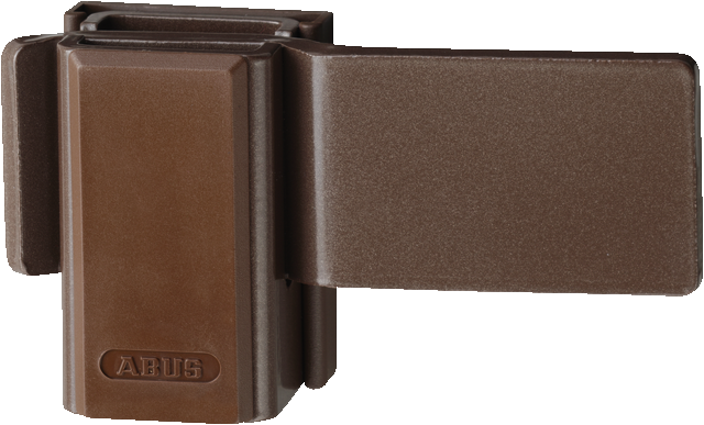 window security lock SW10 brown oblique front view