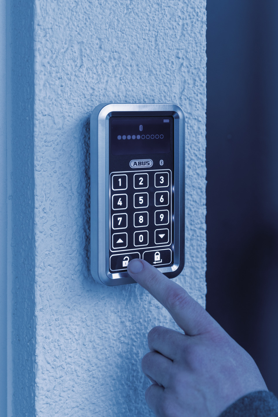 Anwendungsbeispiel – HomeTec Pro Bluetooth®-Tastatur
