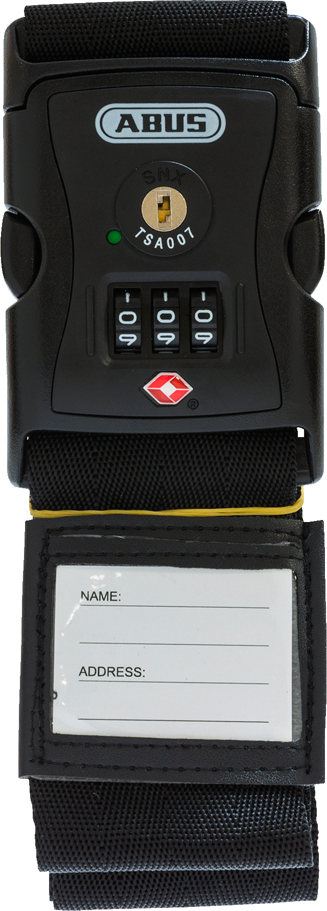 cinghia per valigie 620TSA/192 nero