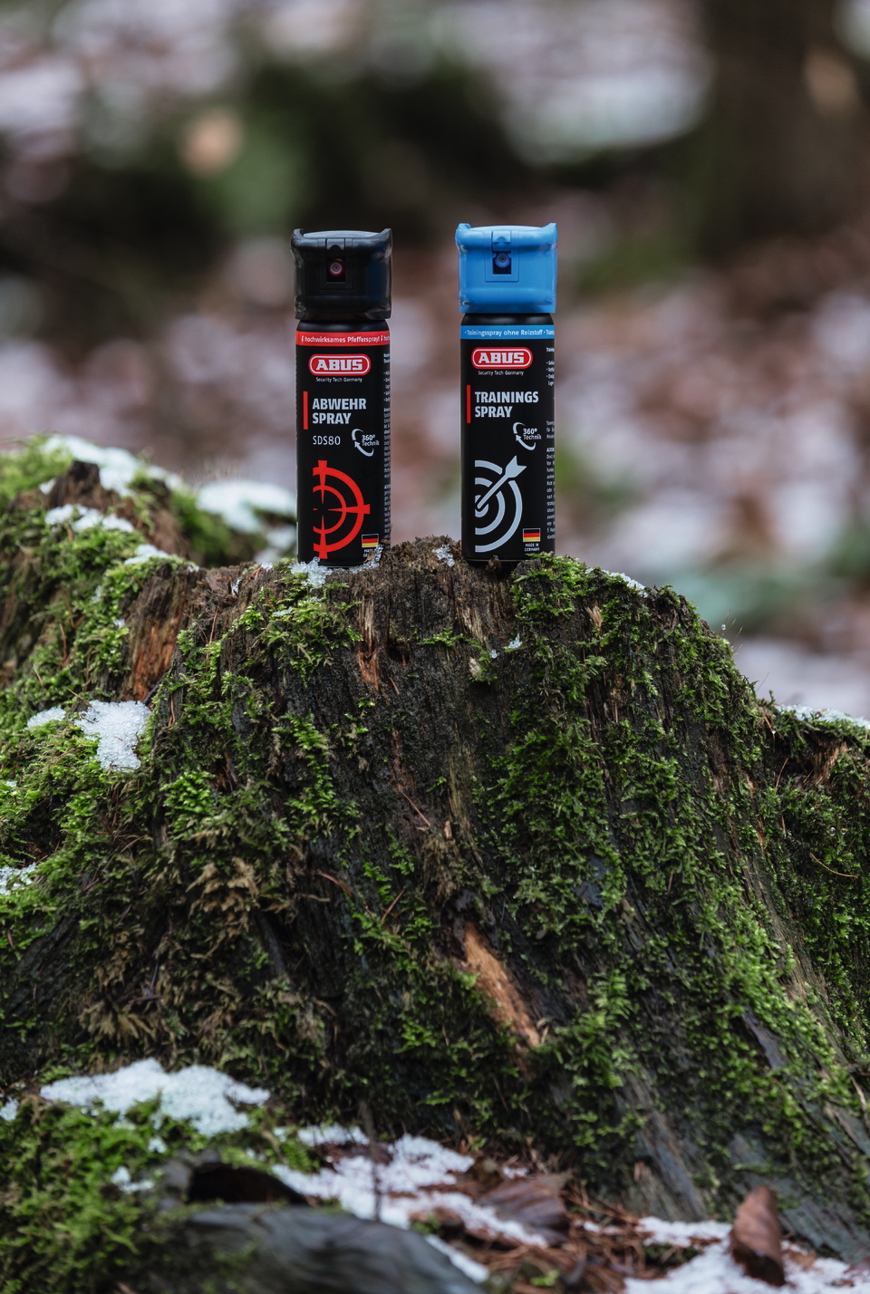 Abwehrspray SDS80 und Trainingsspray