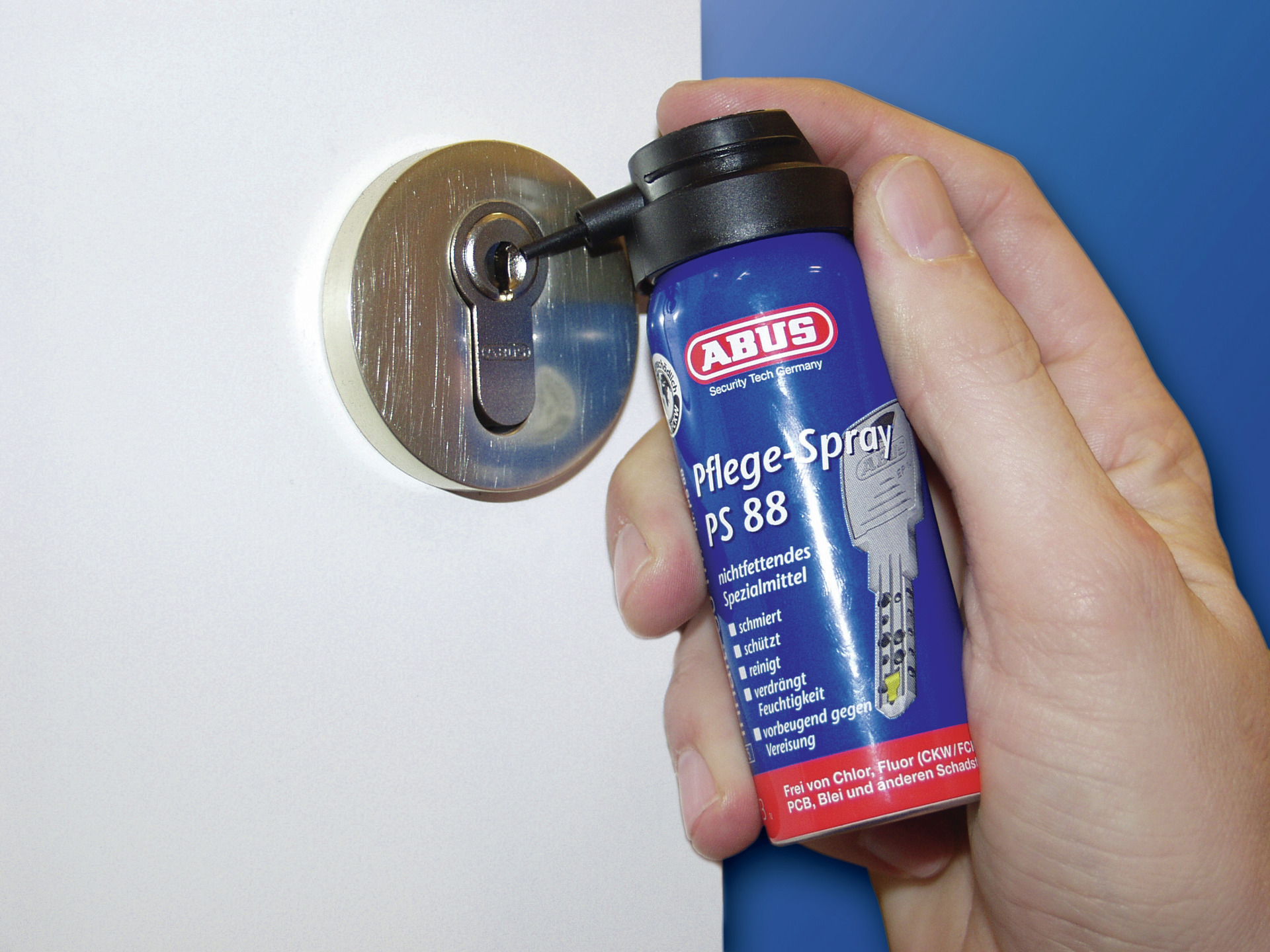Anwendungsbeispiel - Pflege-Spray PS 88