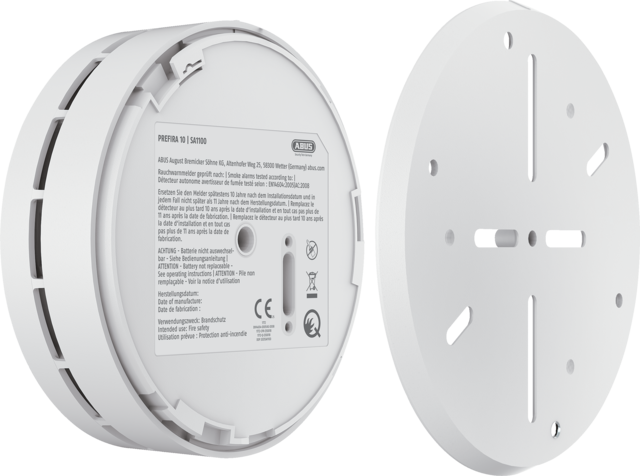 PREFIRA™ 10 + Bracket oblique rear view