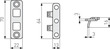 ABUS TAS102 Security Hinge Lock