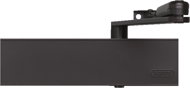 Door closer 8103 black front view