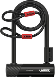 U-Lock 410K/150HB180 black + Cobra™ 10/120