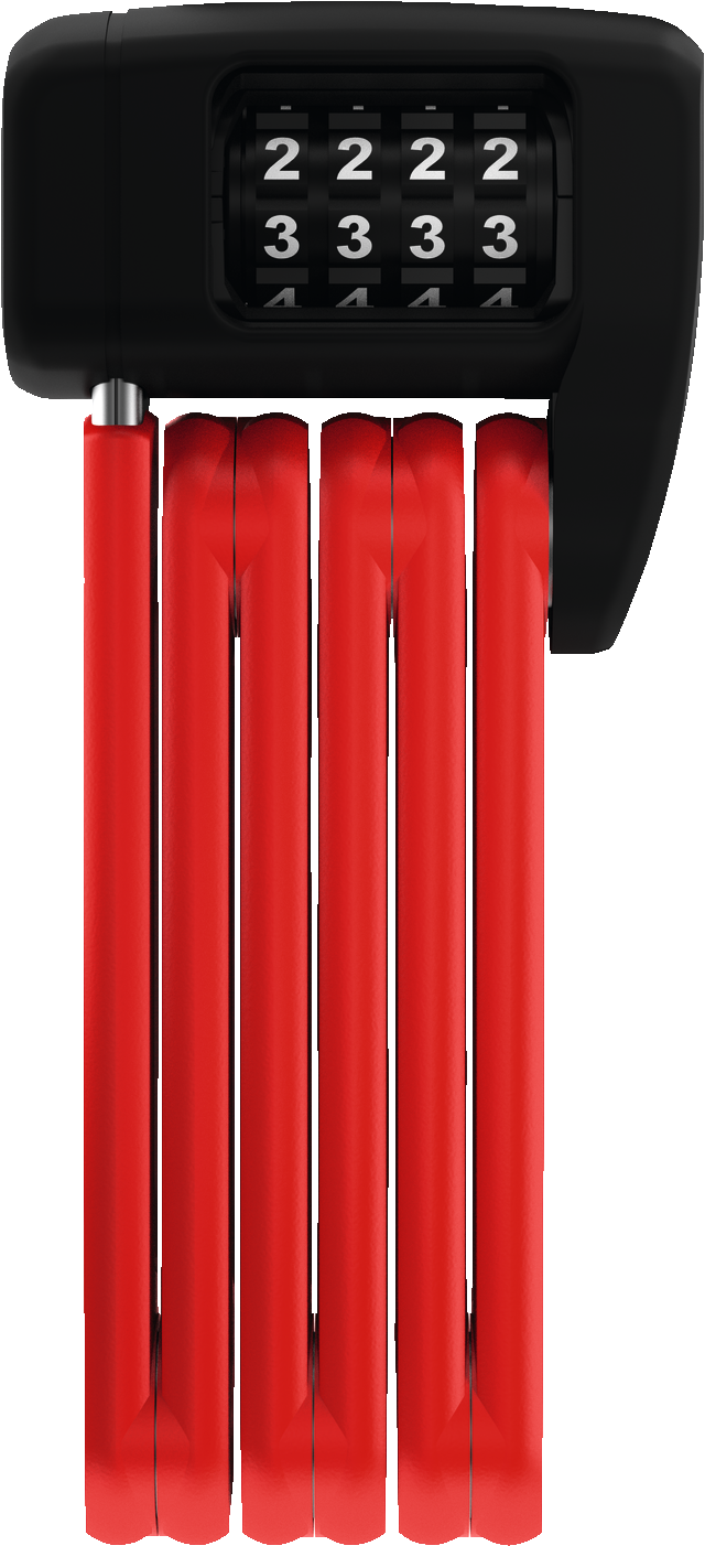 Faltschloss BORDO™ LITE MINI 6055C/60 red