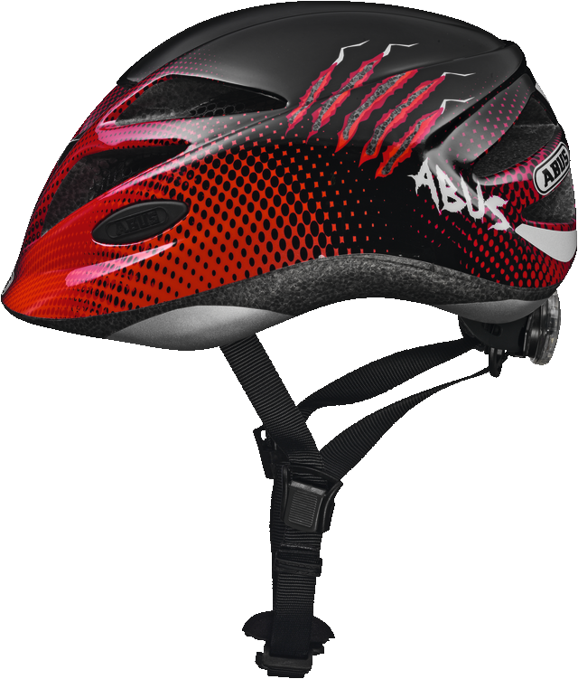 Hubble red scratches side view