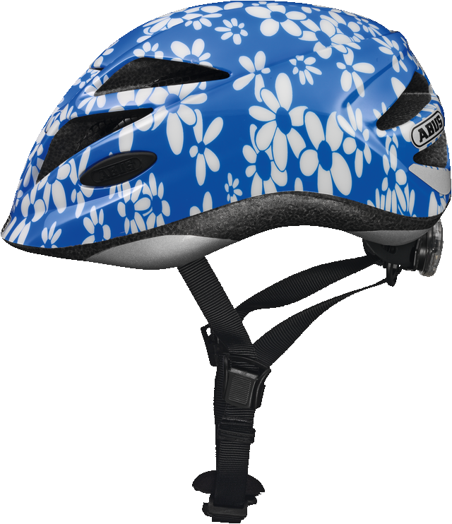 Hubble blue flower side view