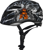 Hubble sound orange side view