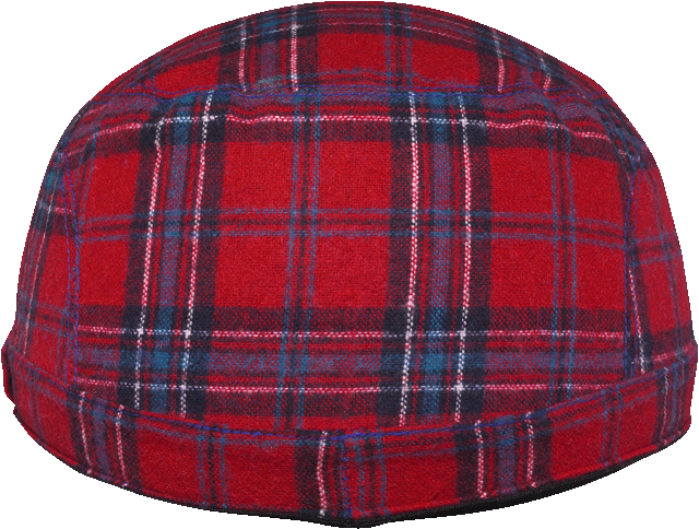 Metronaut tartan red widok z tyłu