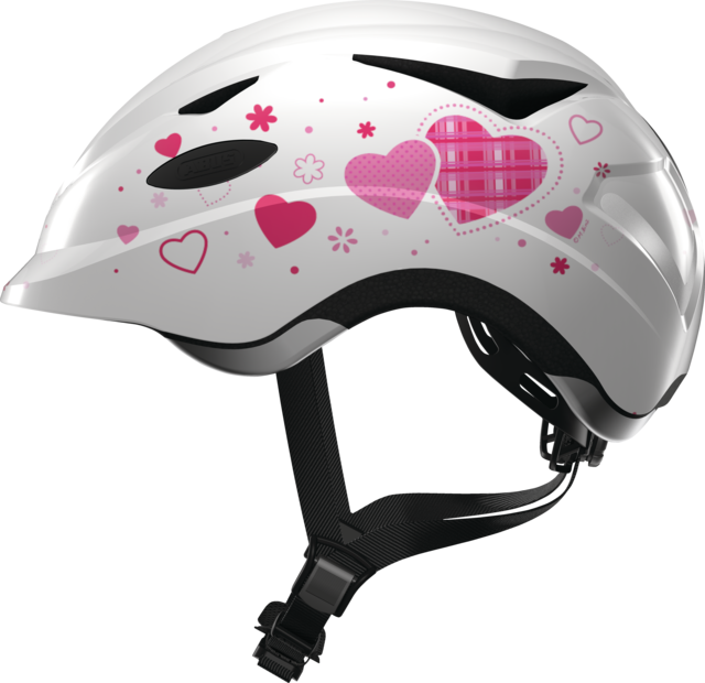 Anuky white heart side view