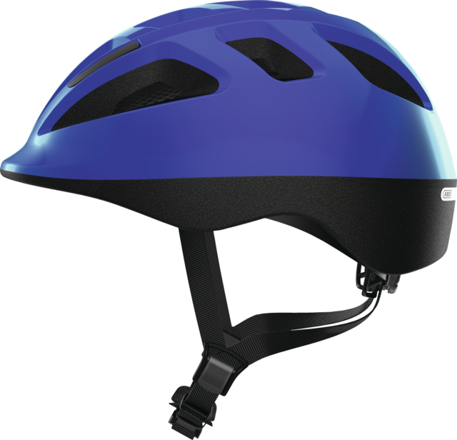 Smooty 2.0 shiny blue side view