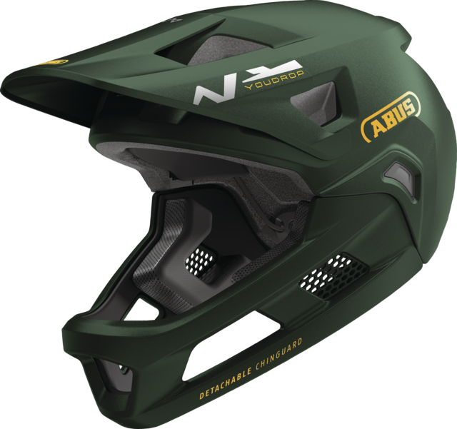 YouDrop FF moss green skrått forfra