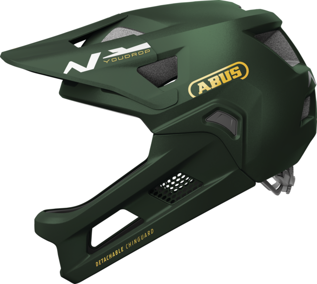 YouDrop FF moss green utsikt fra siden