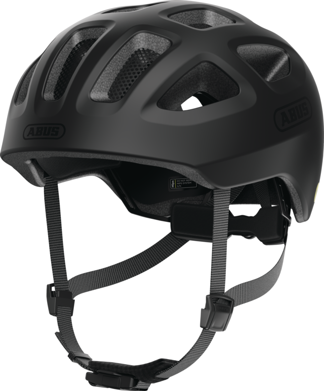 Youn-I 3.0 MIPS velvet black skrå frontutsikt