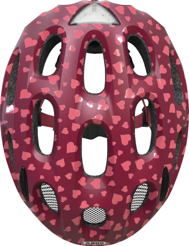 Youn-I cherry heart top view