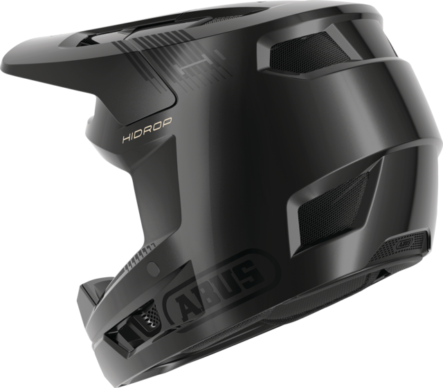 HiDrop shiny black oblique back view