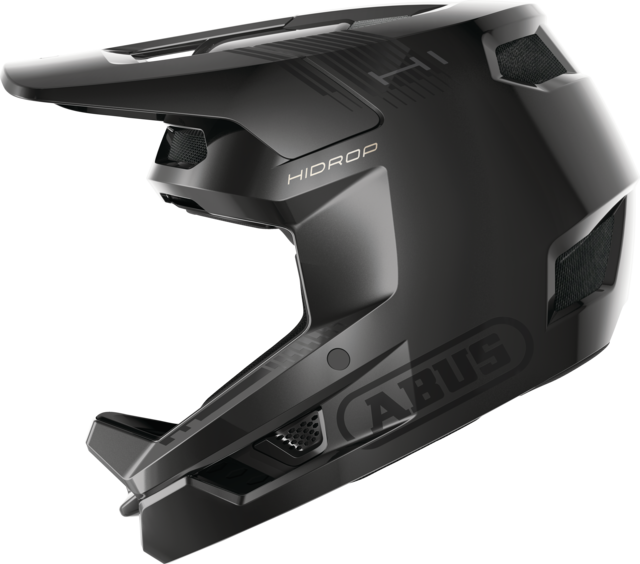 HiDrop shiny black side view