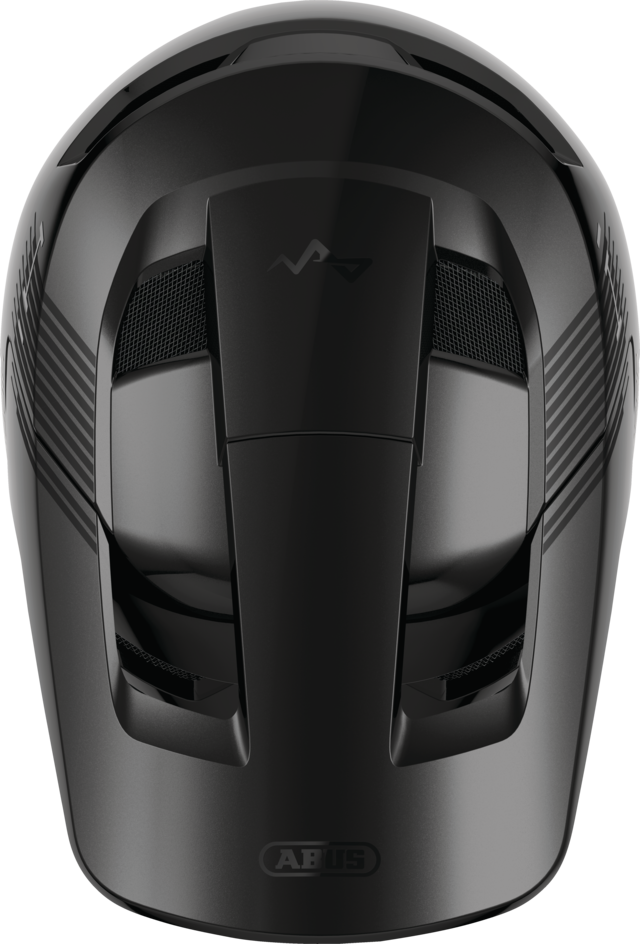 HiDrop shiny black top view