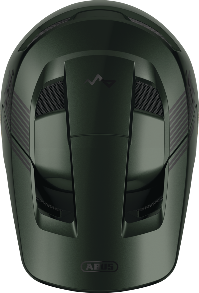 HiDrop moss green bovenaanzicht
