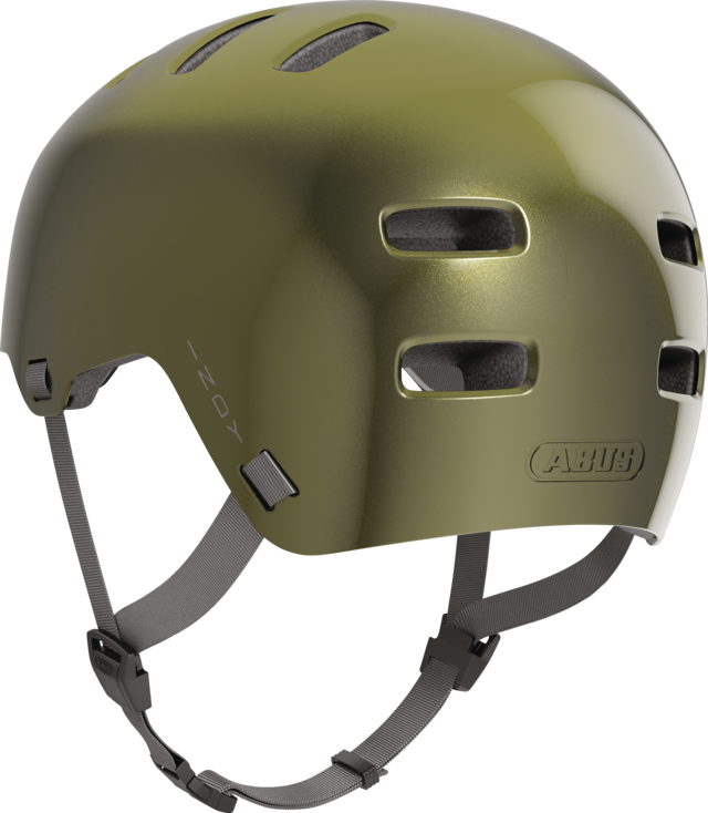INDY pepper green schuin achteraanzicht