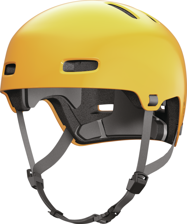 INDY mustard yellow schuin vooraanzicht