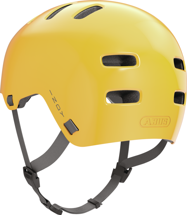 INDY mustard yellow schuin achteraanzicht