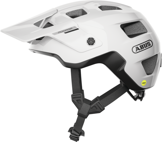 MoDrop MIPS shiny white vue de côté