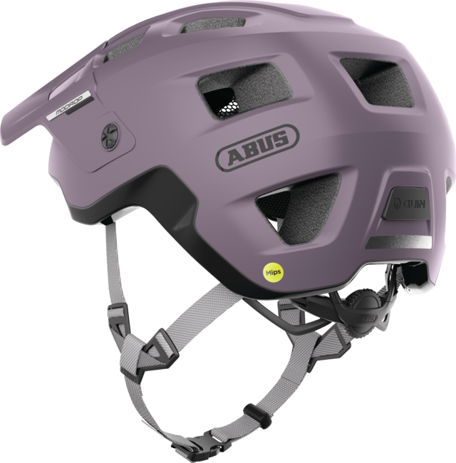 MoDrop MIPS ash purple oblique rear view