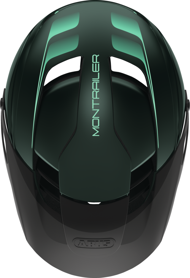 MonTrailer smaragd green Draufsicht