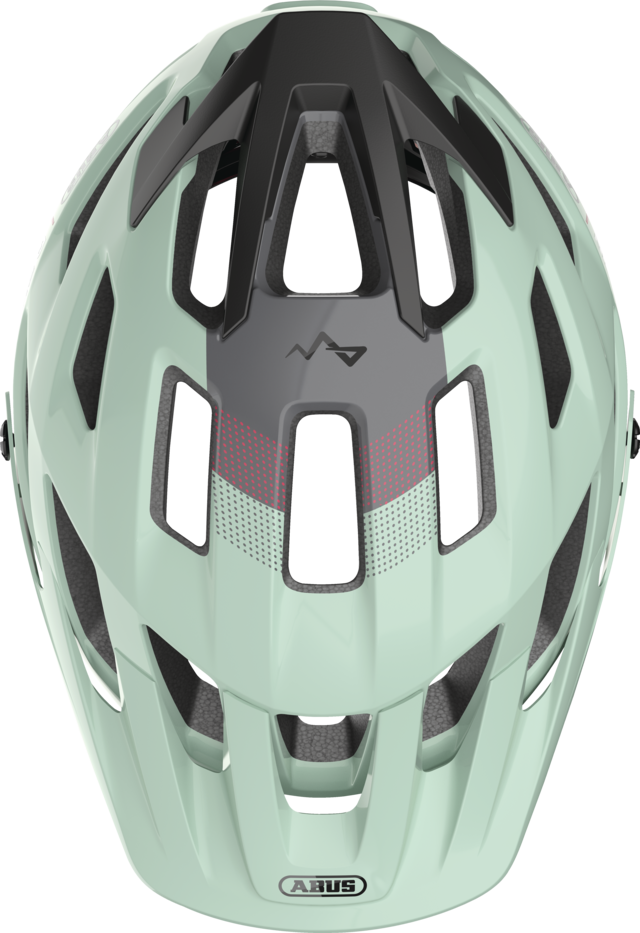 Moventor 2.0 MIPS iced mint vista dall'alto