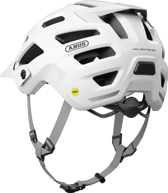 Moventor 2.0 MIPS alpine white schräge Rückansicht
