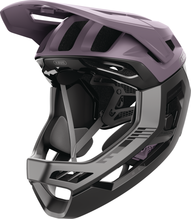 Targon MIPS ash purple oblique front view