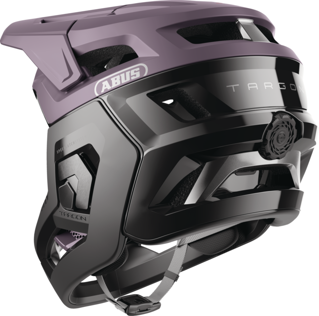 Targon ash purple oblique rear view