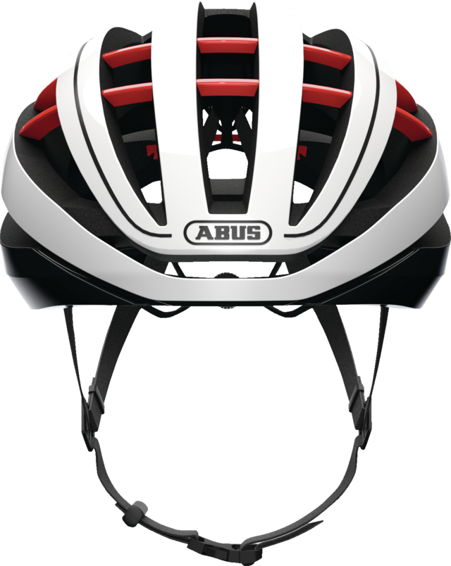 Aventor blaze red vue de face