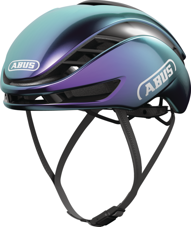 GameChanger 2.0 MIPS flip flop purple oblique front view