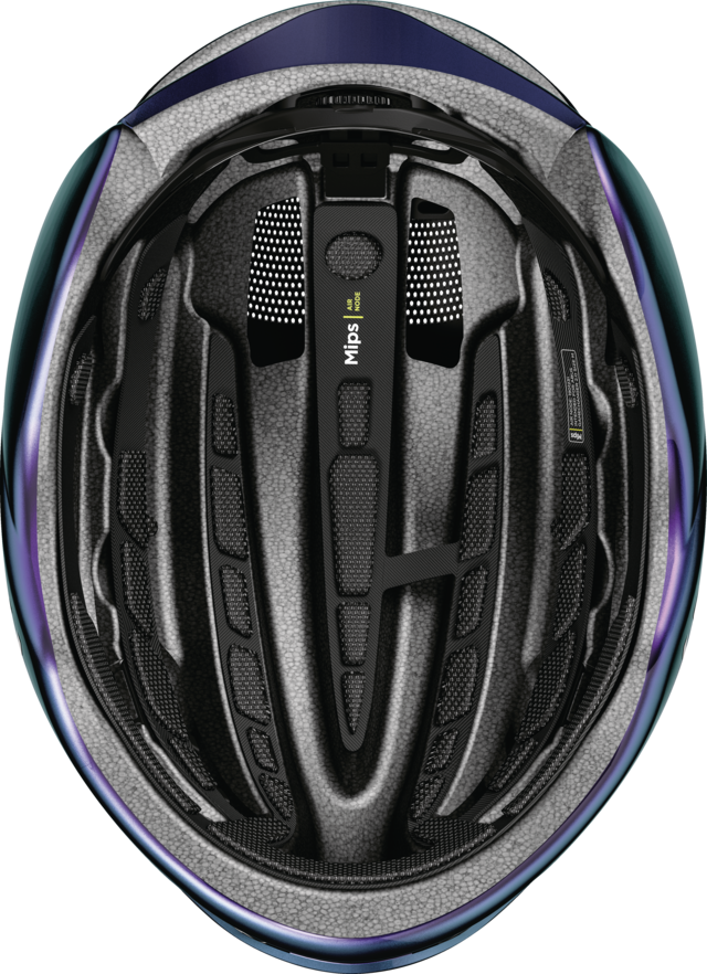 GameChanger 2.0 MIPS flip flop purple bottom view