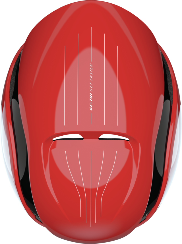 GameChanger TRI blaze red vue de dessus