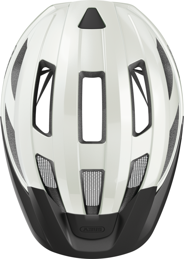 Macator MIPS pearl white vue de dessus