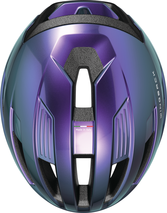 WingBack flip flop purple top view