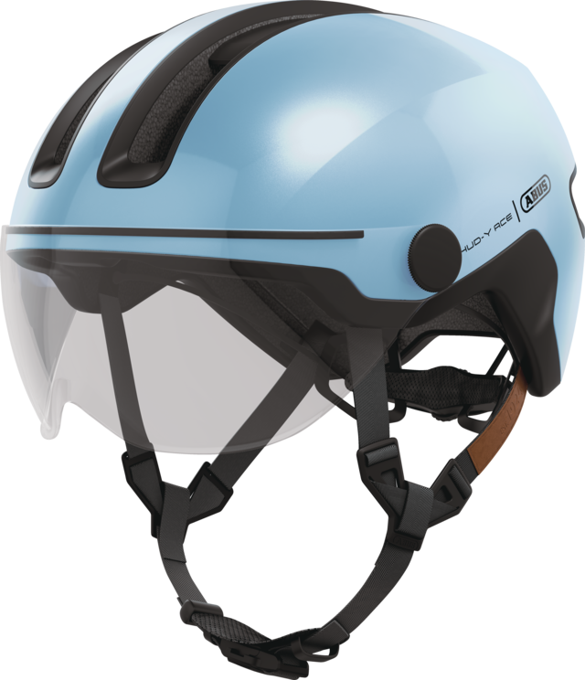 HUD-Y ACE iced blue oblique front view