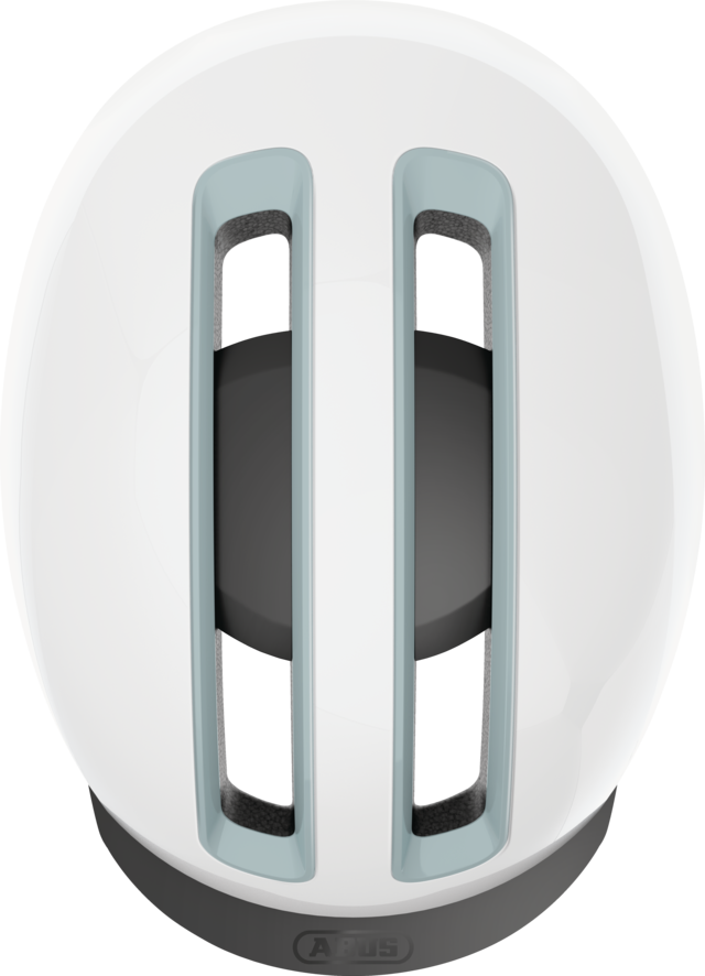 HUD-Y flower white vue de dessus