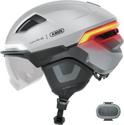 HYP-E ACE gleam silver + remote control side view